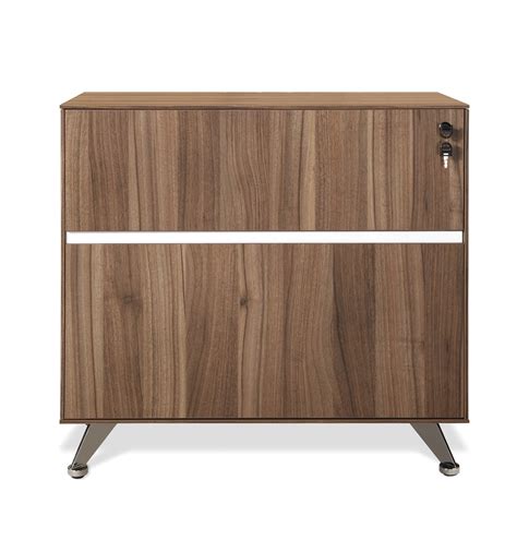 modern filing cabinet with lock